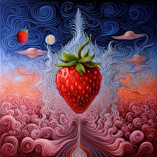 Strawberry  by @Creator with no fantasy