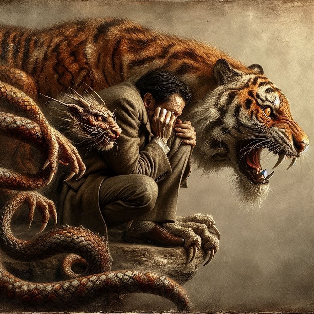 Between a rock and a hard place