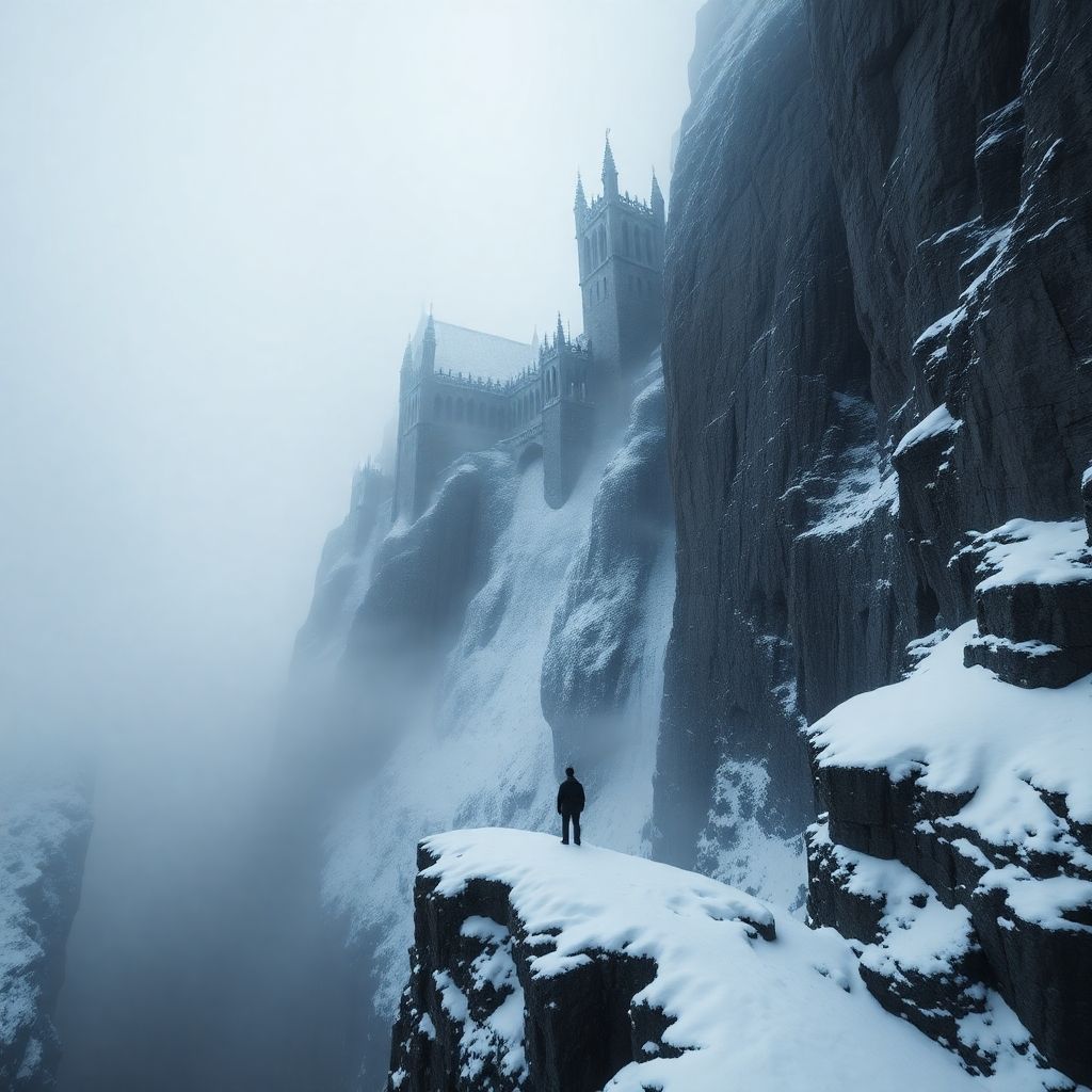 The hard land of the Winter