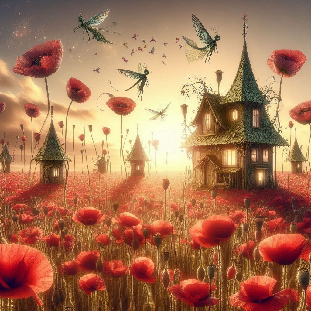 poppies city