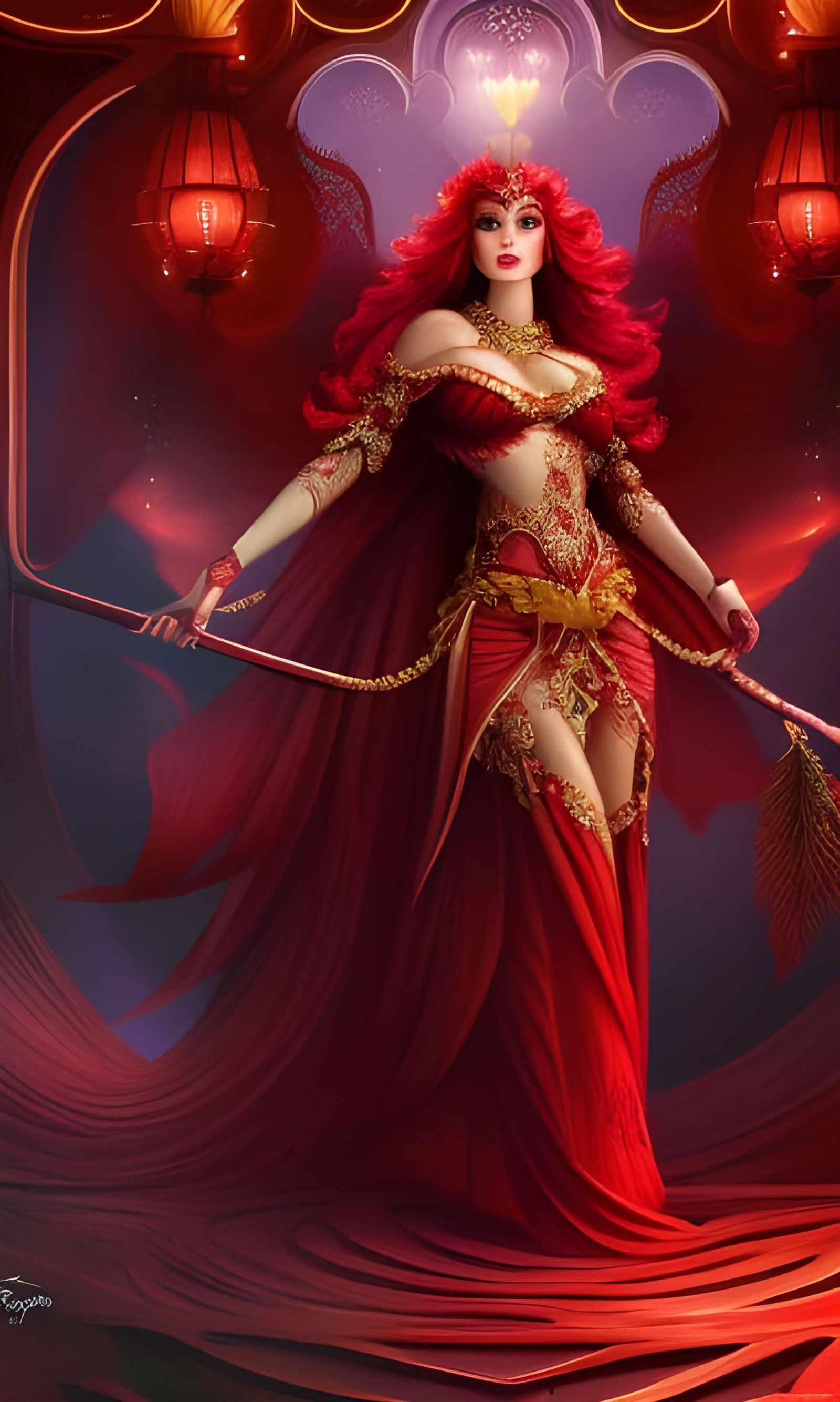 Passion in Red Velvet  by @Spitzy