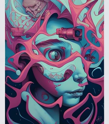 camera parts. poster. street art. James Jean. Peter Mohrbach...