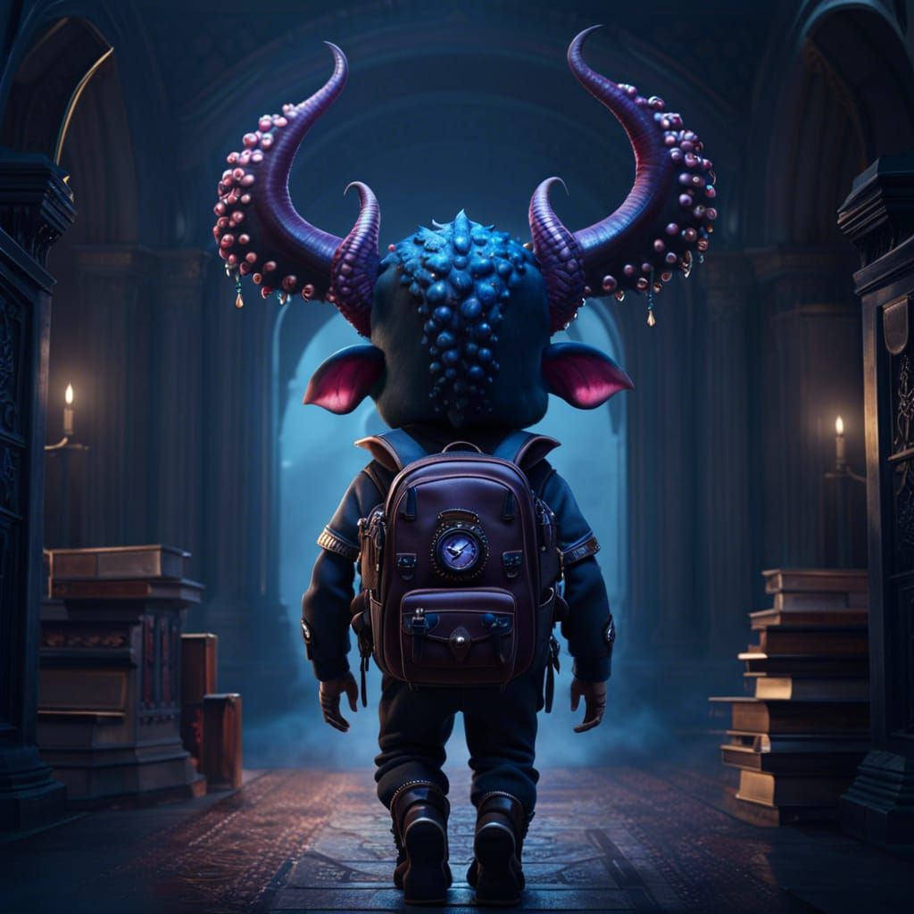 journey to school dungeon  by @Hani