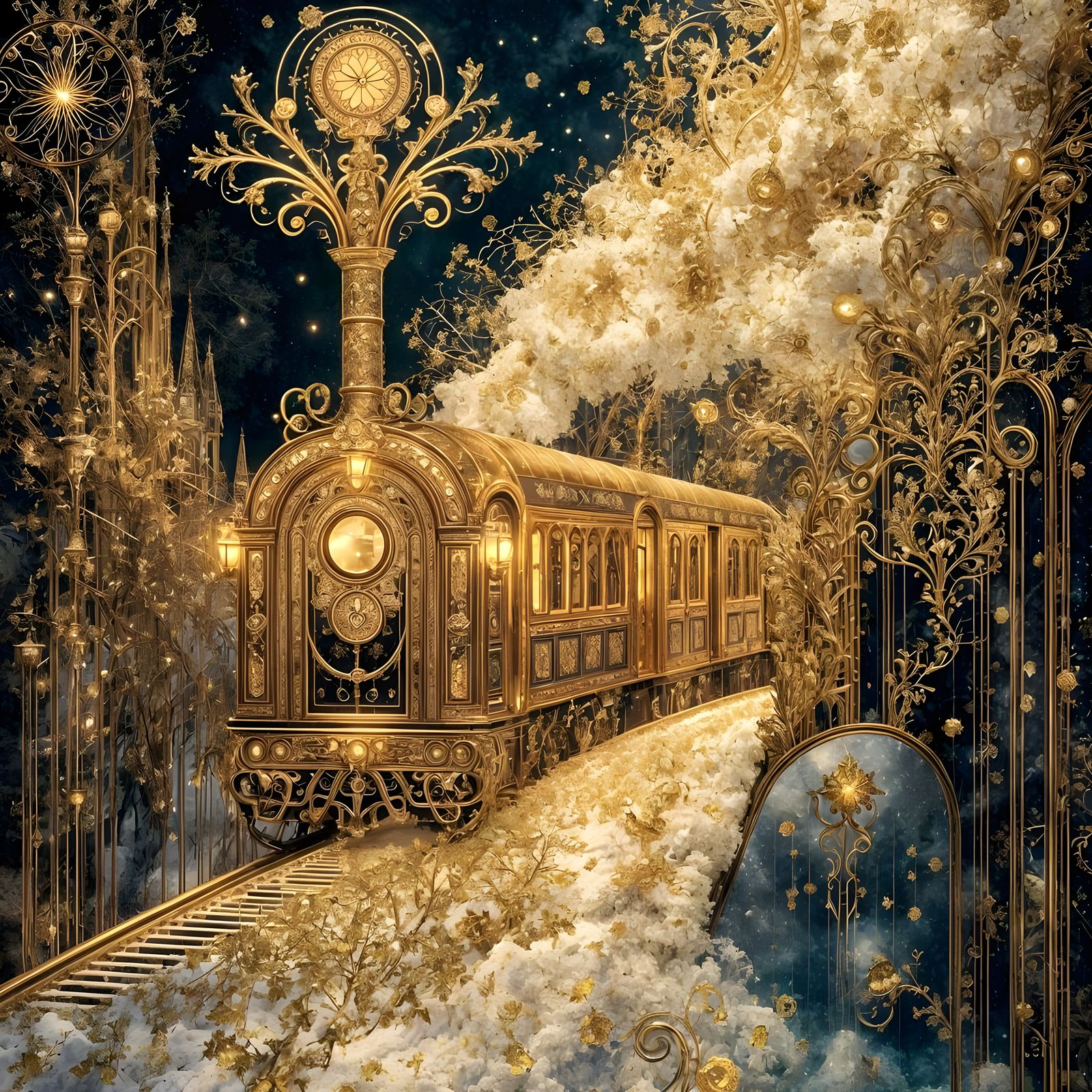 Gilded Express  by @Nereids of AU