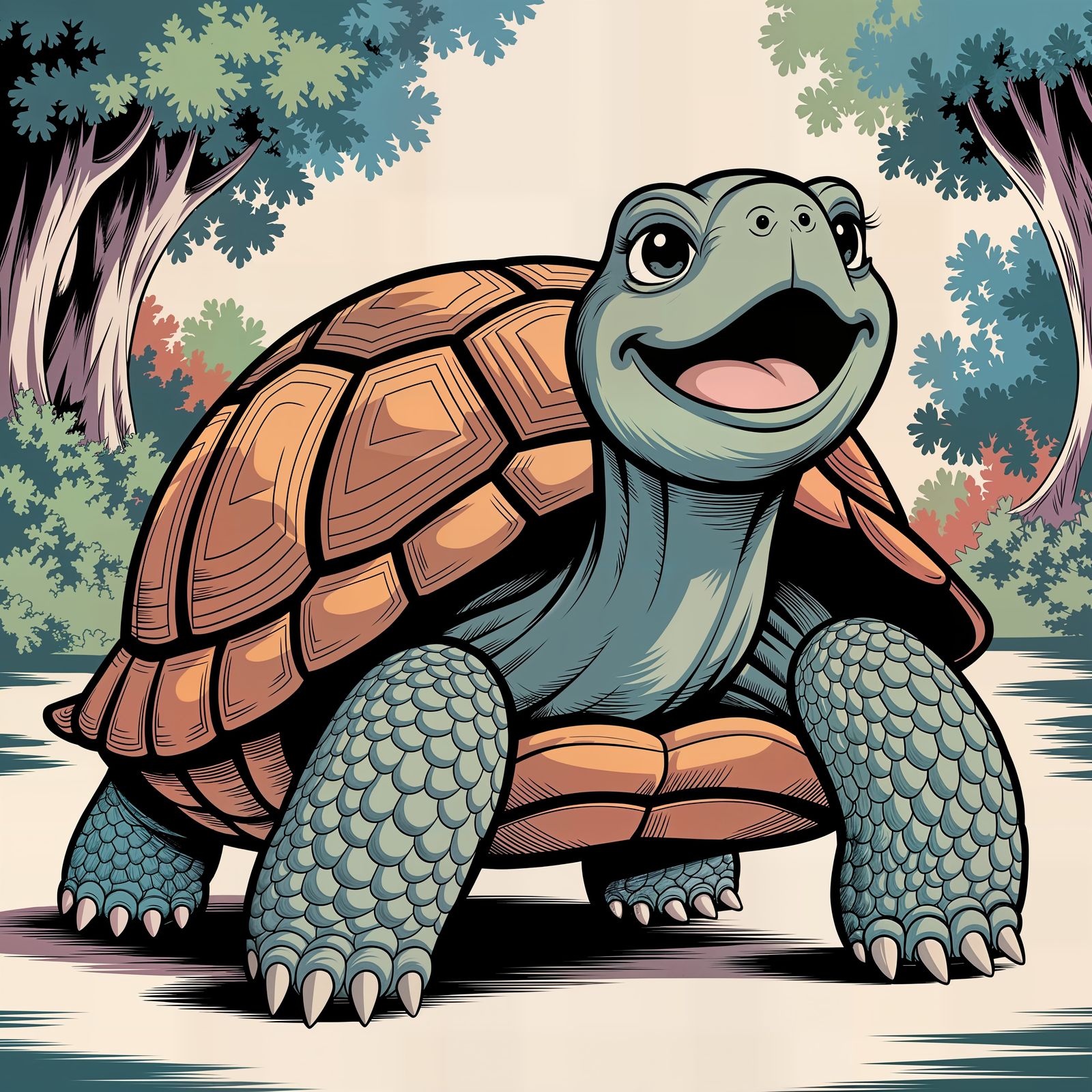 singing turtle  by @Tanke
