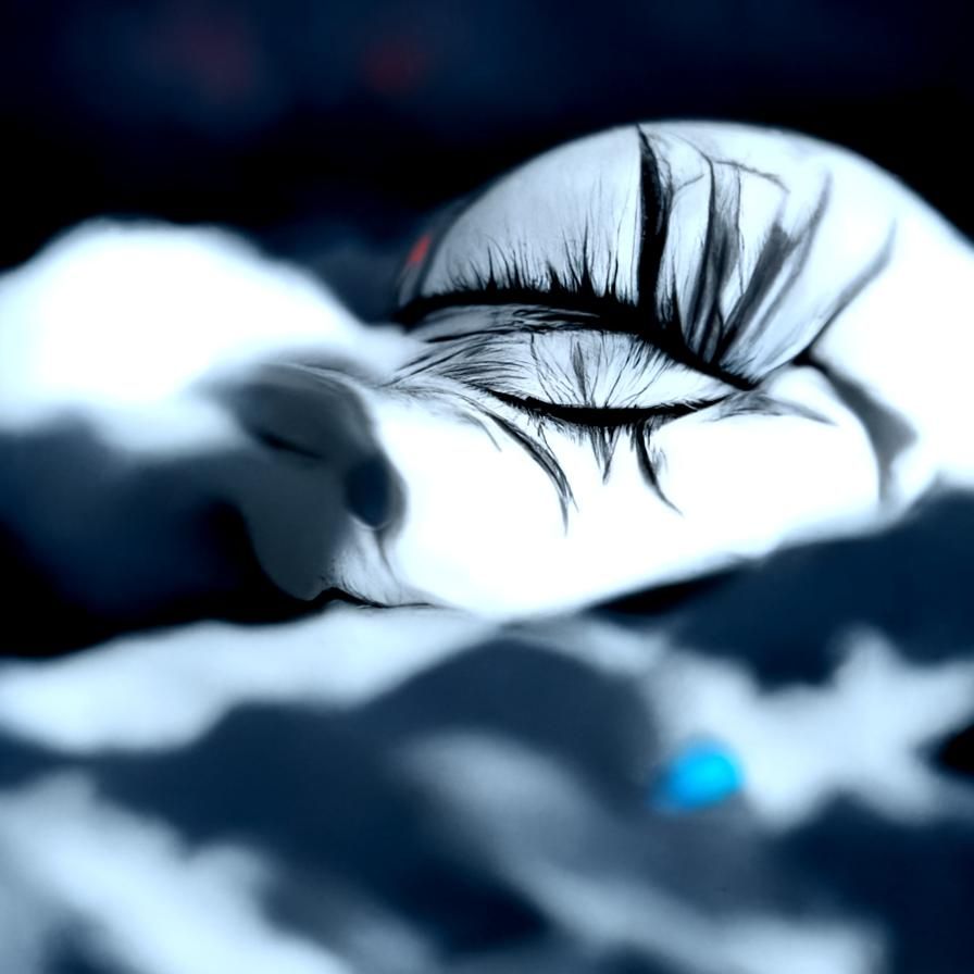 closing eyes