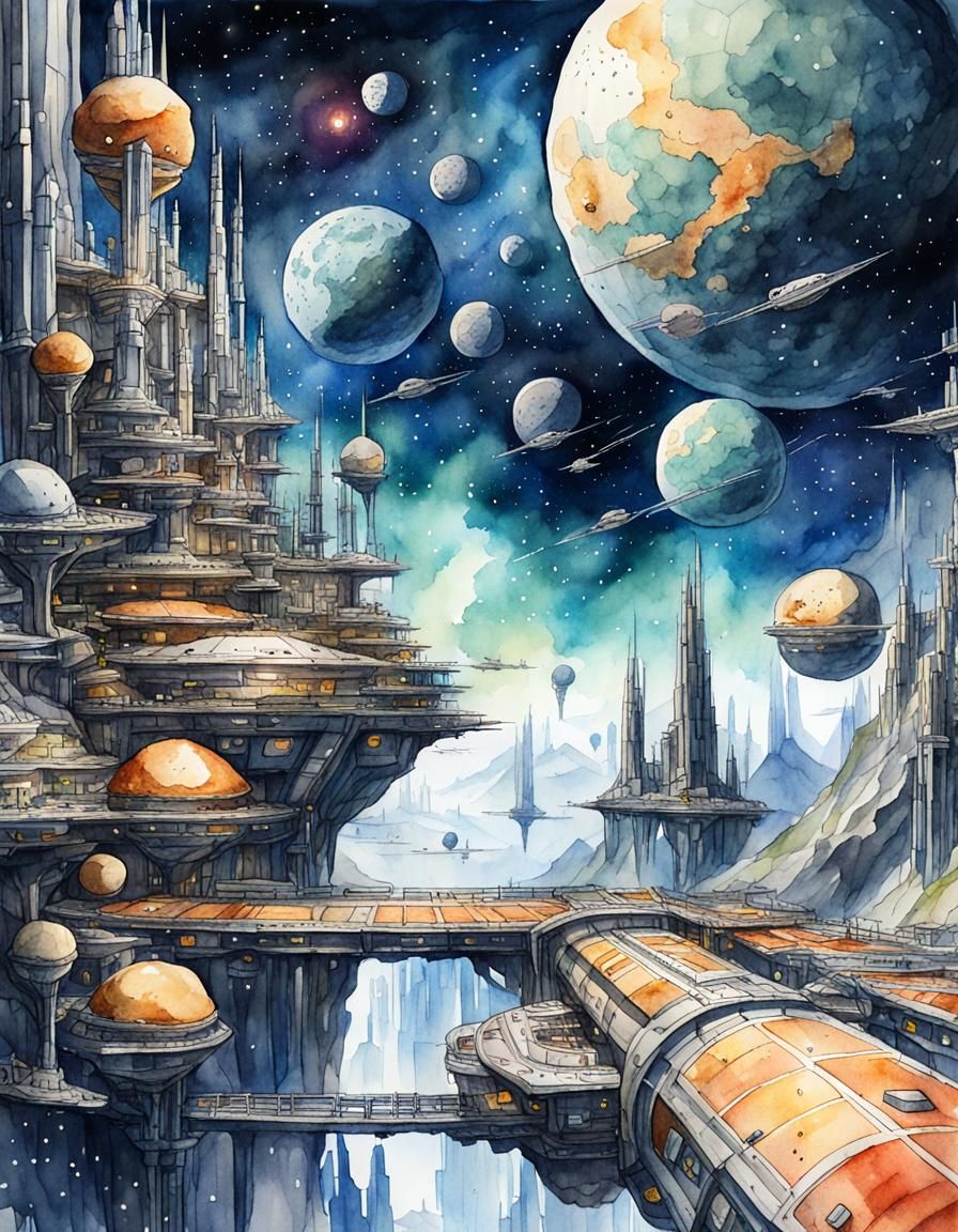 Edge of the expanse   by @Billcat