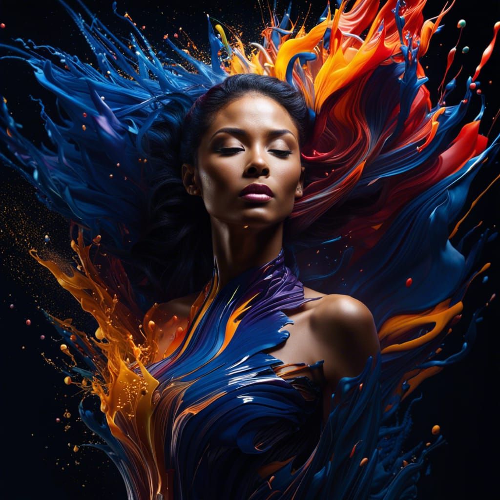 Ethereal Emergence Beauty Unleashed AI Generated Artwork NightCafe