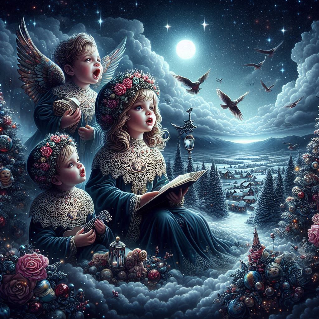 Christmas Carol Singers Gothic