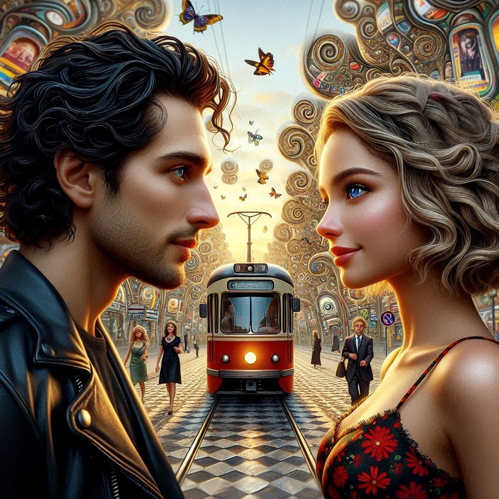 Kurt Tucholsky "Eyes in the Big City": Two strange eyes, a b...