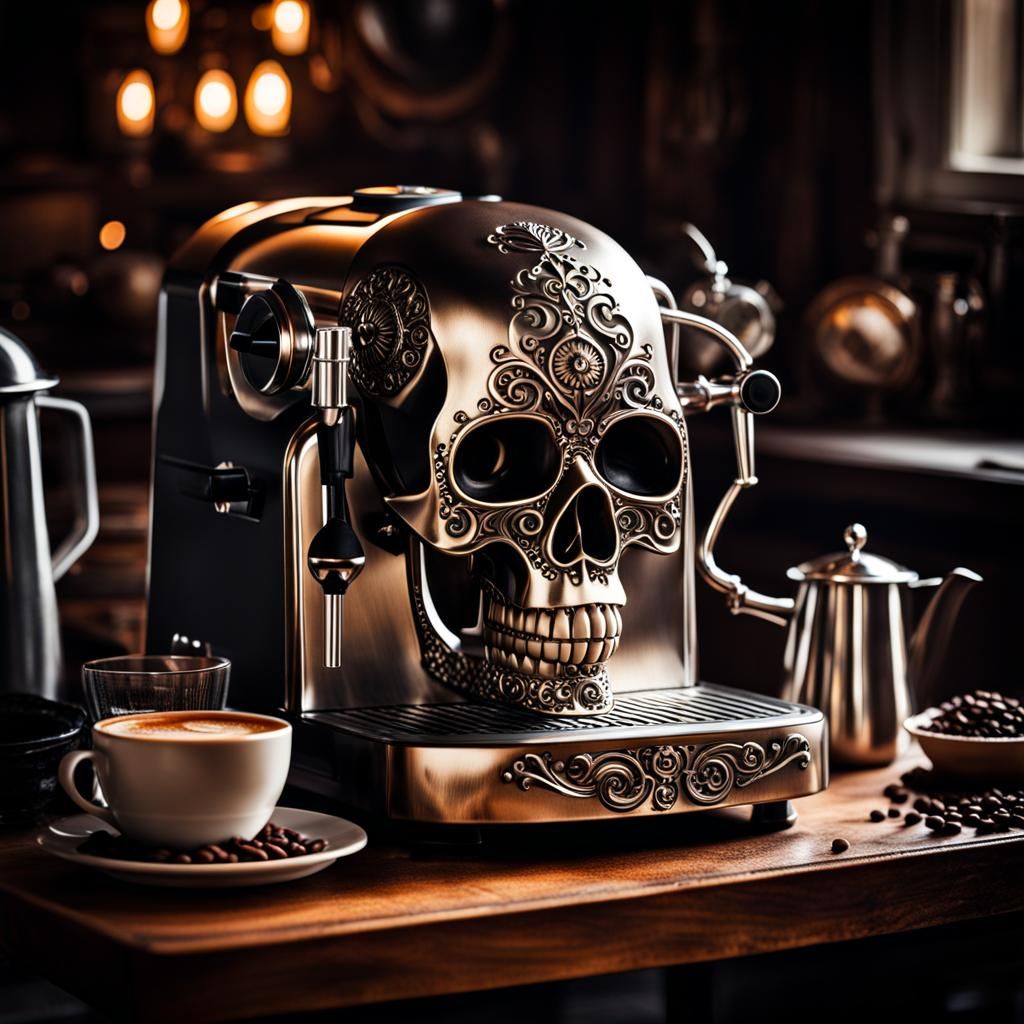 Spooky Kitchen Appliance - AI Generated Artwork - NightCafe Creator