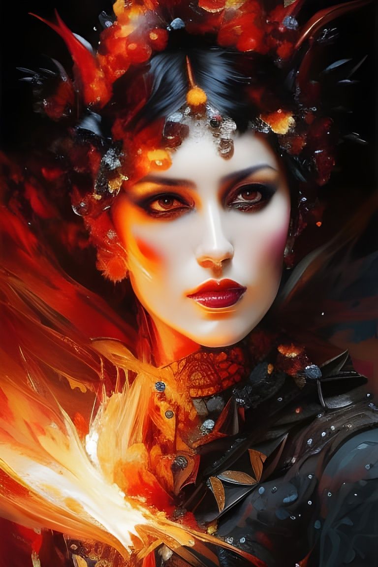 Fire goddess