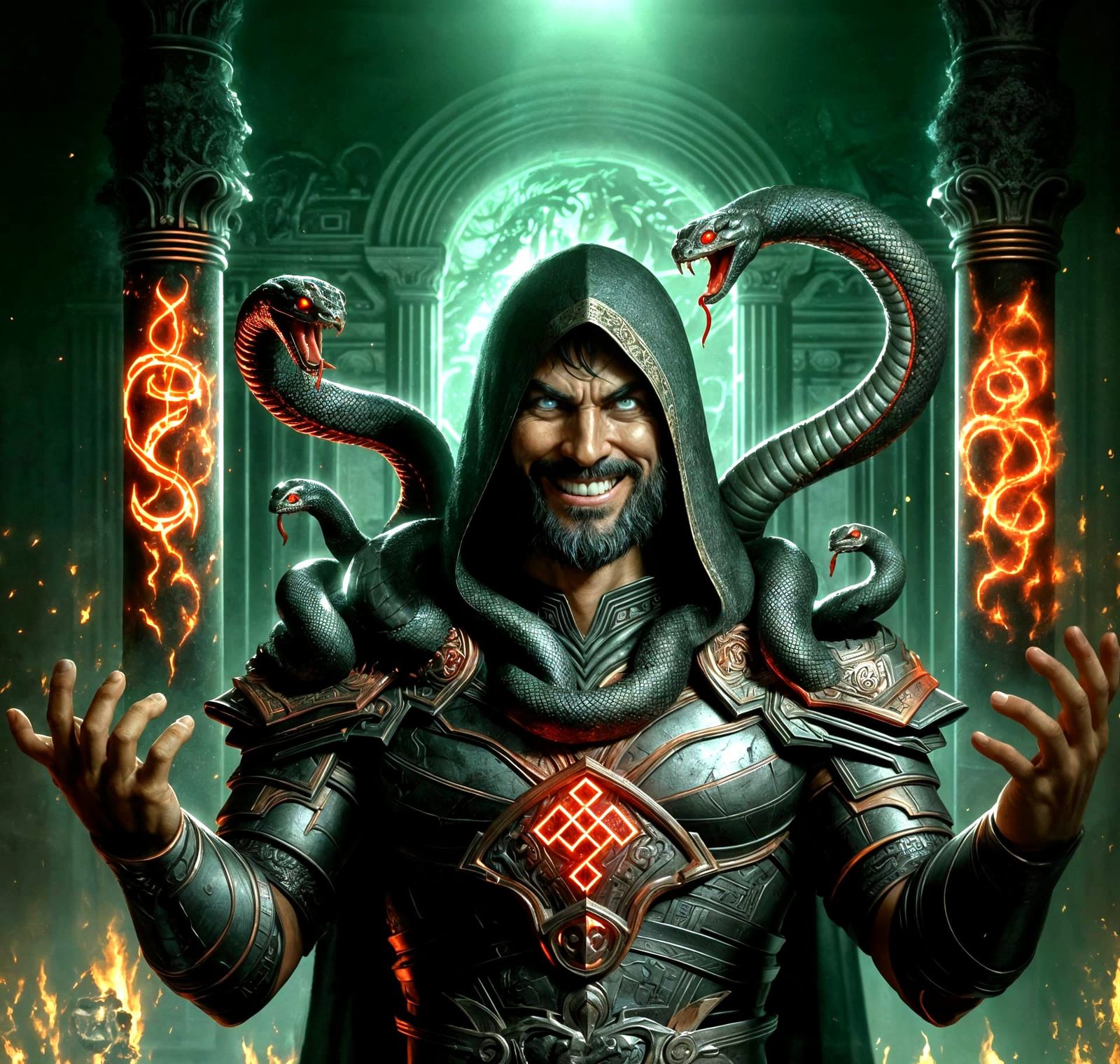 Guybani Greizla, the serpent sorcerer