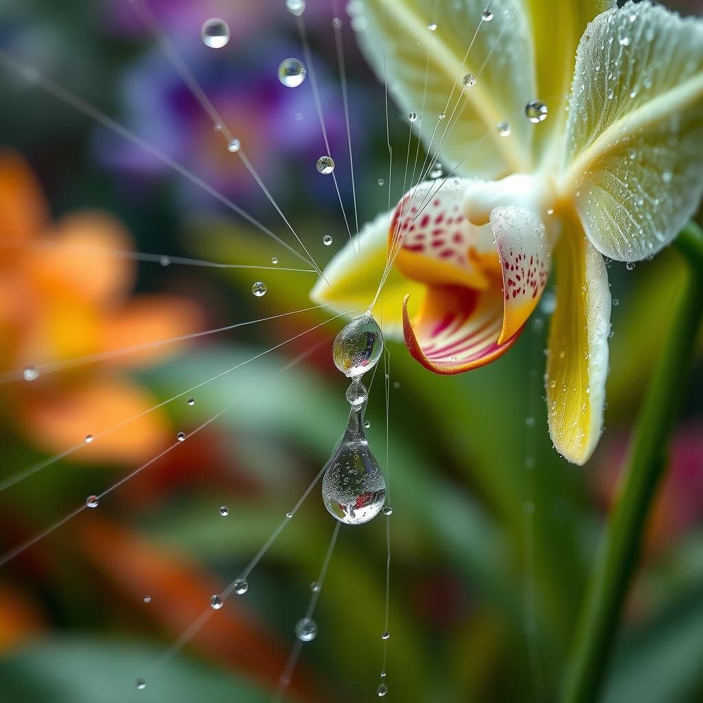 Orchid Macrophotography   by @Mason