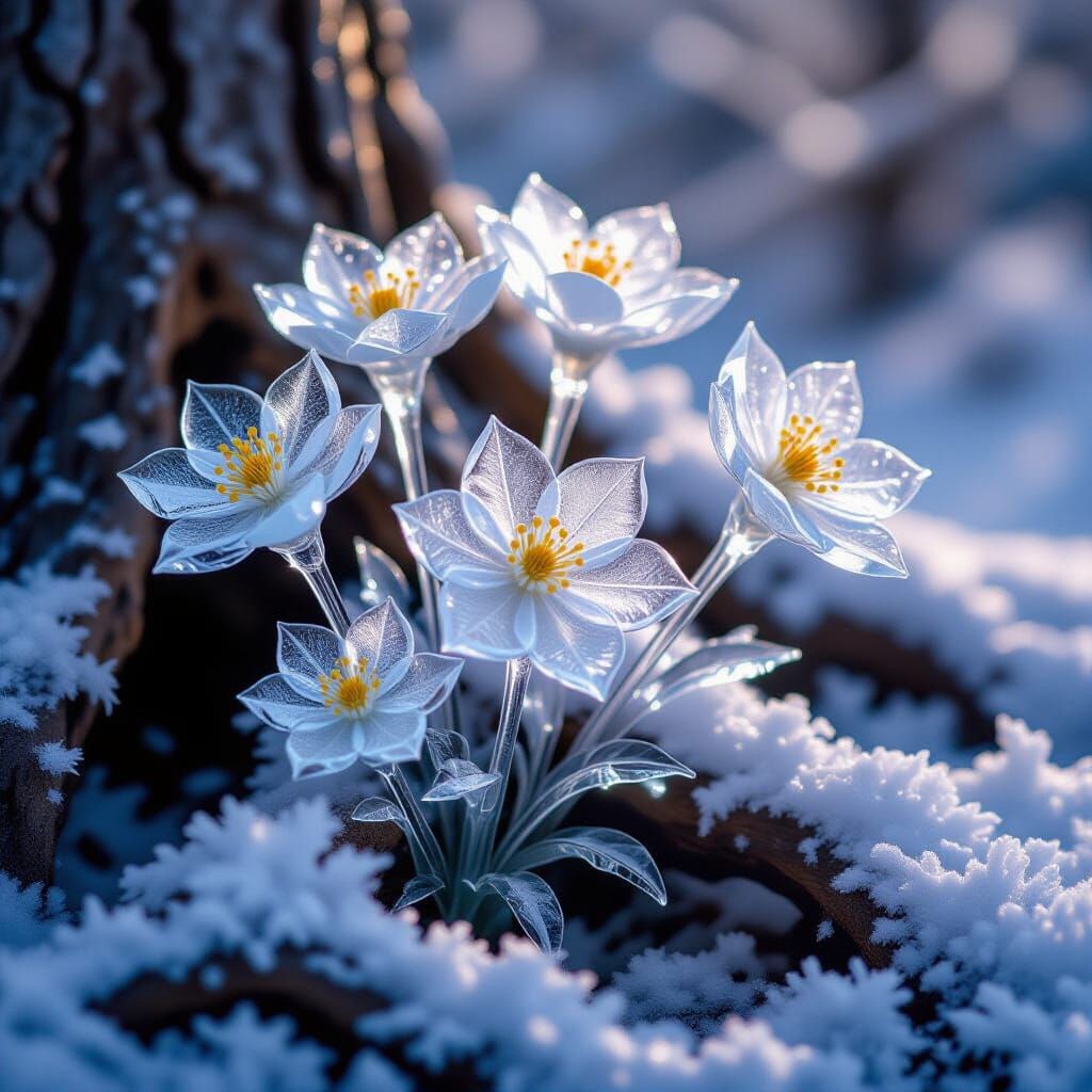 Flowers of Ice  by @Tina Palermo