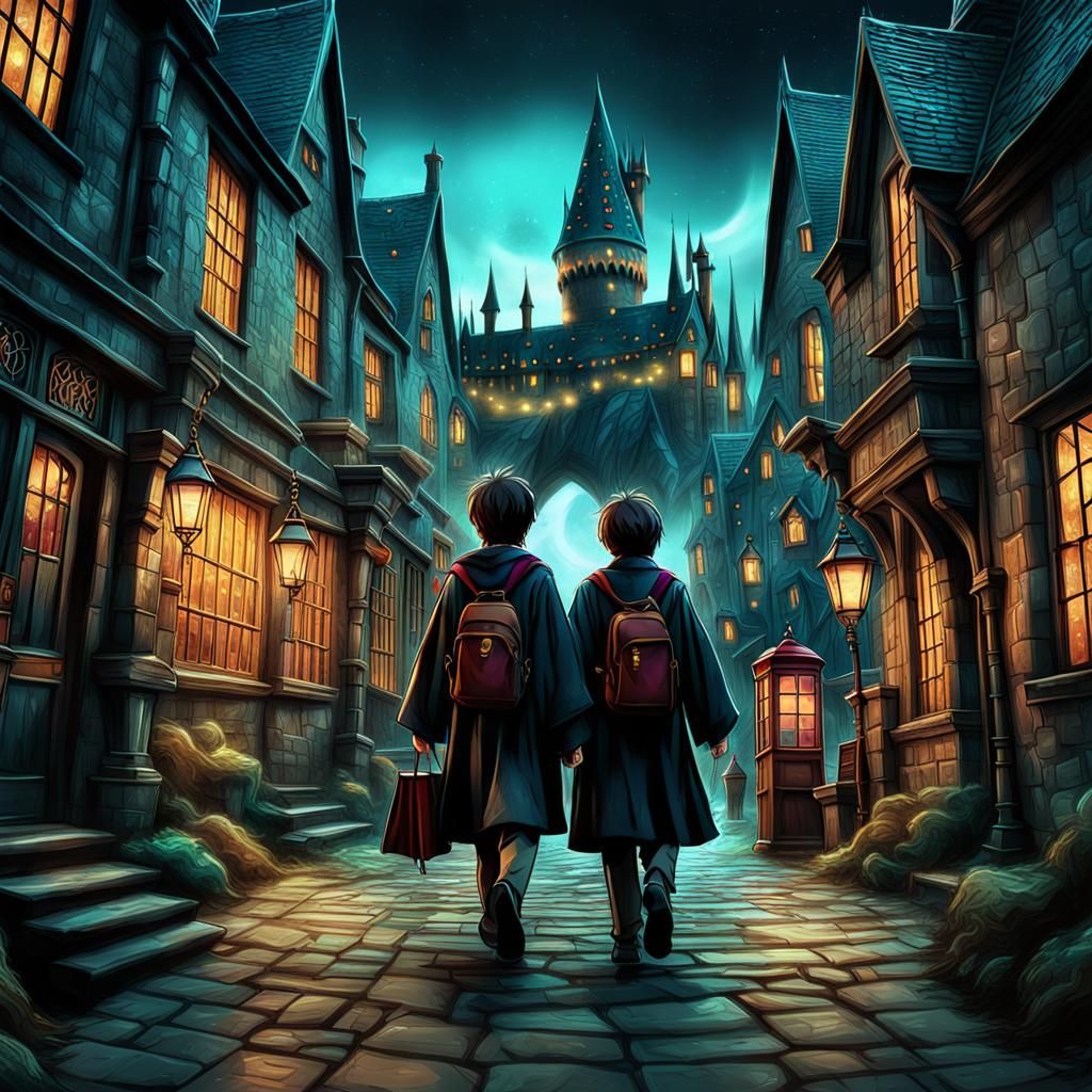 Back to wizard school.   by @Thomas