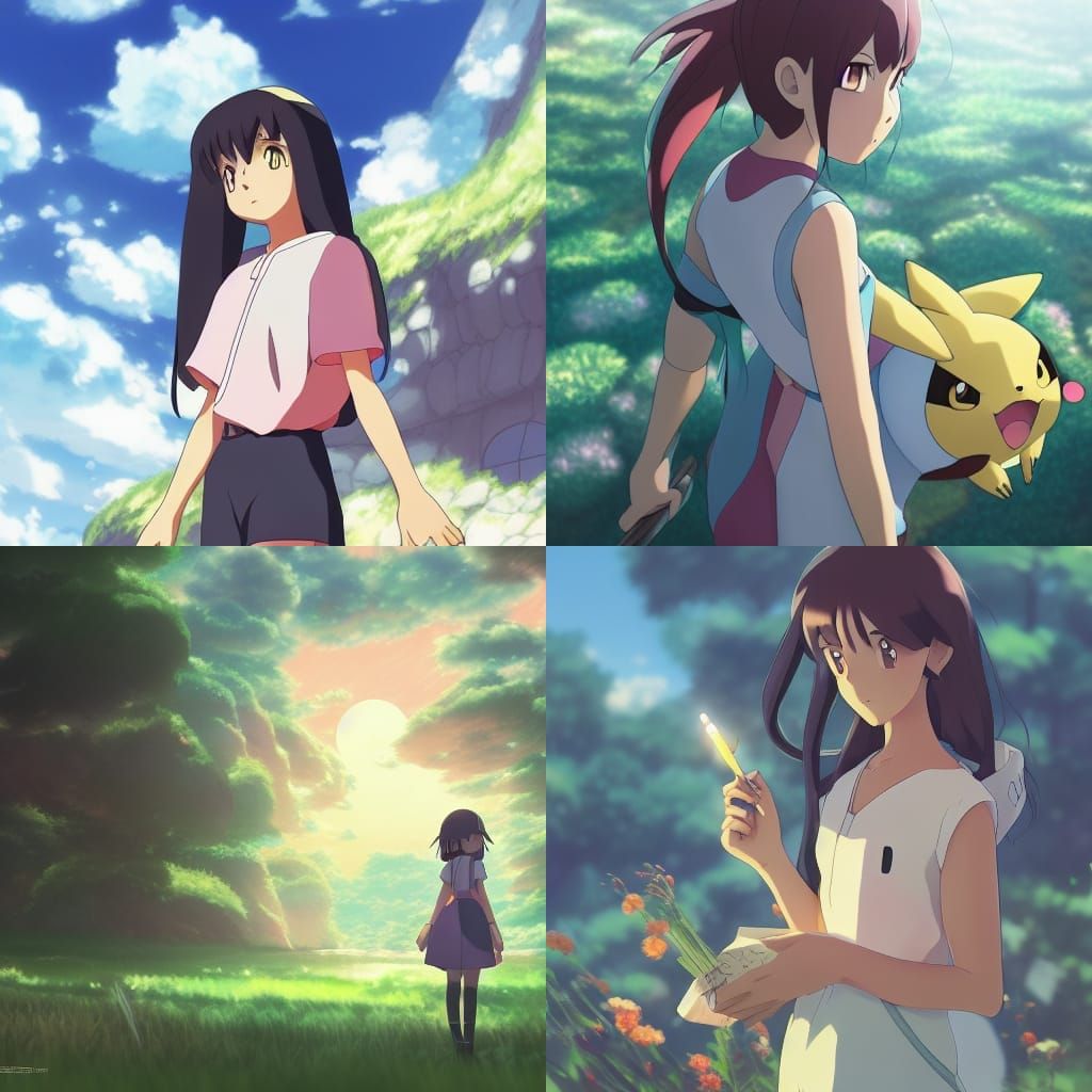 beautiful pokemon girl