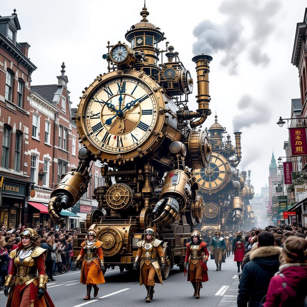 Clockwork Carnival Parade  by @Jko88