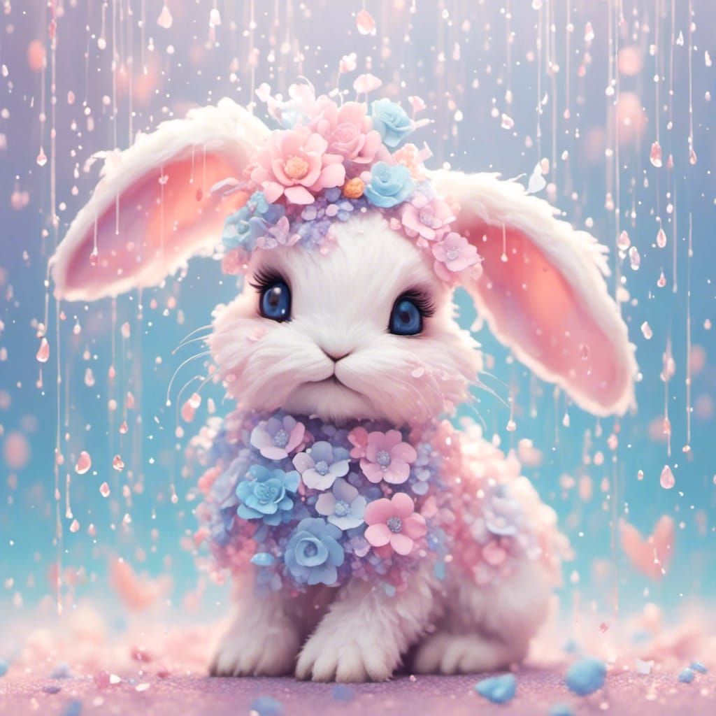 Cute pastel bunny <lora:Pastels:1.0>