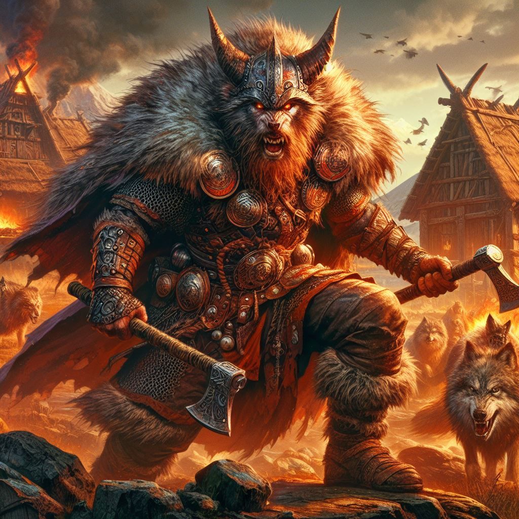 Viking Werewolf - AI Generated Artwork - NightCafe Creator