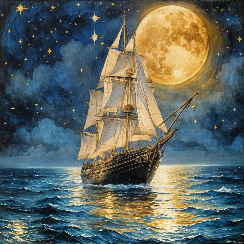 Night Cruise  by @Seraphine