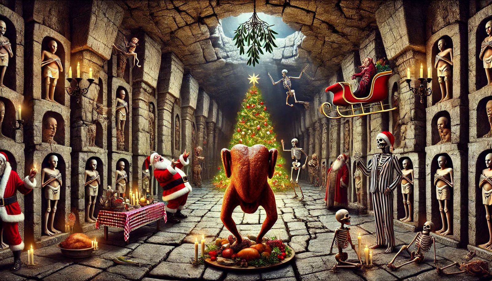 Zombie Claus and the Poultry of Doom