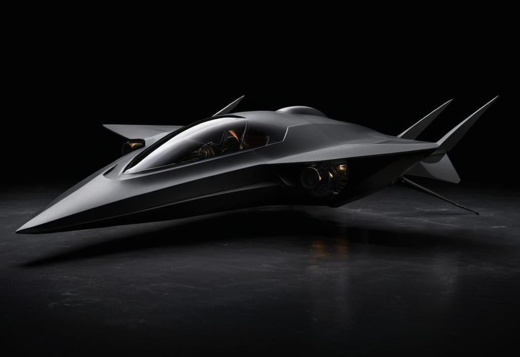 Concept future personal speeder
