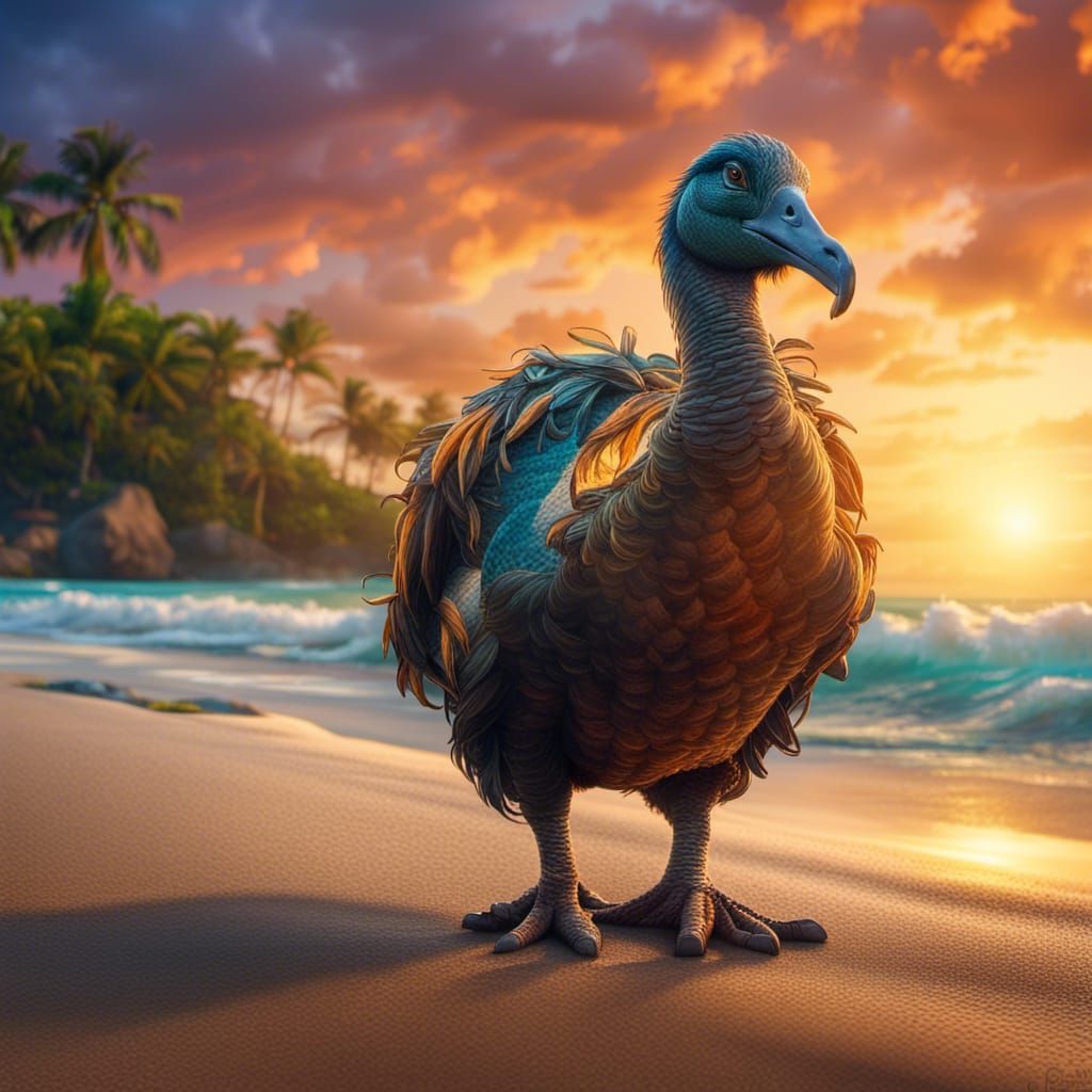 the last dodo of Mauritius  by @B_E_L