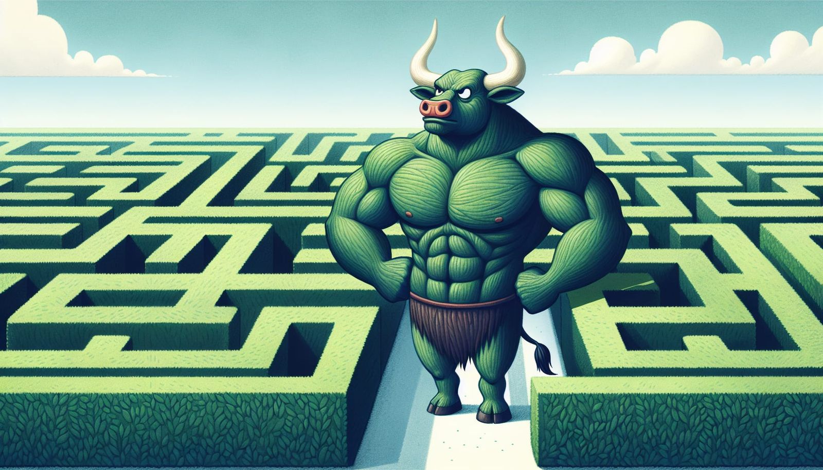 Mazes and Minotaurs 5 AI Generated Artwork NightCafe Creator