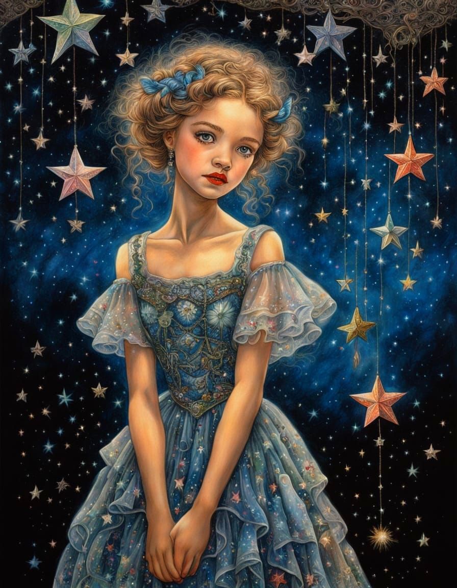 Star girl  by @TB Bologno