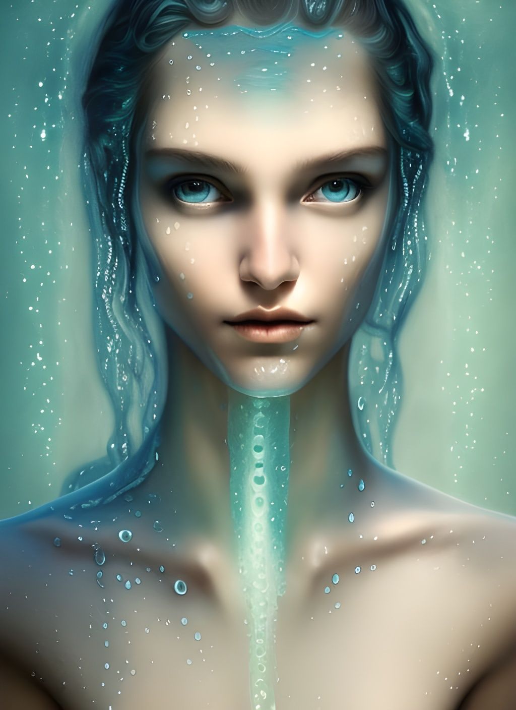 Our Lady of the Water II - AI Generated Artwork - NightCafe Creator