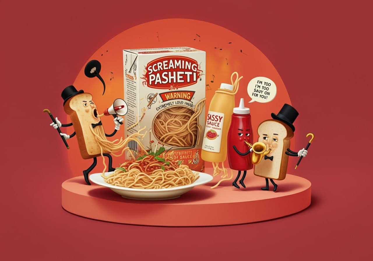 Screaming Spaghetti - Sassy sauce
