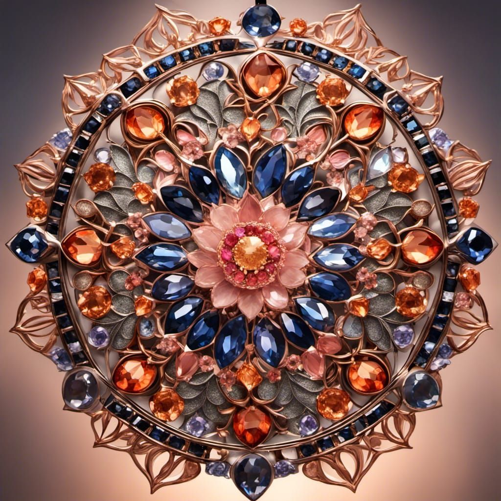 Precious Mandala   by @Mel Marten