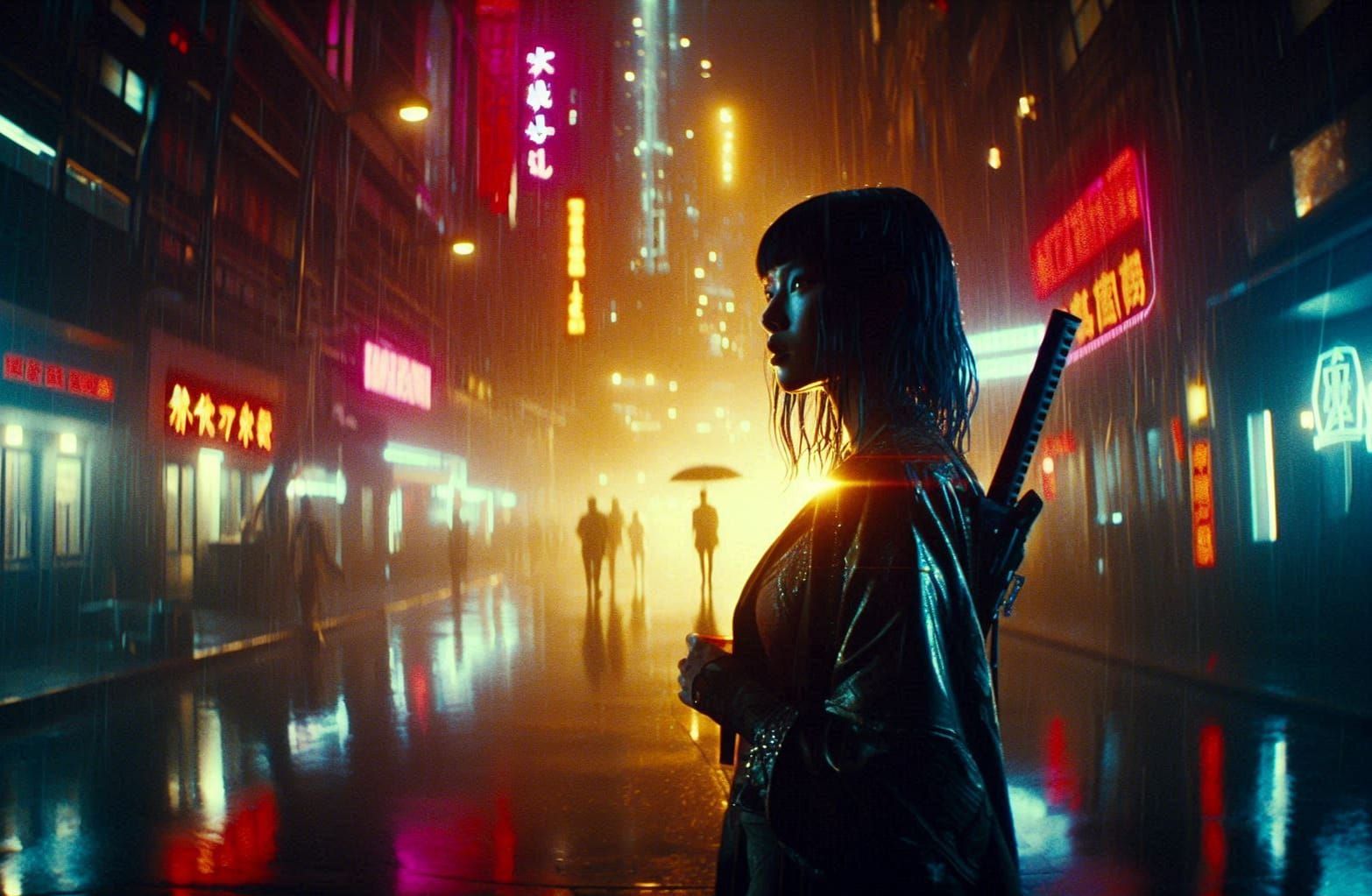 By Yasuhiro Ishimoto, cyberpunk 2099, blade runner 2049, neo...