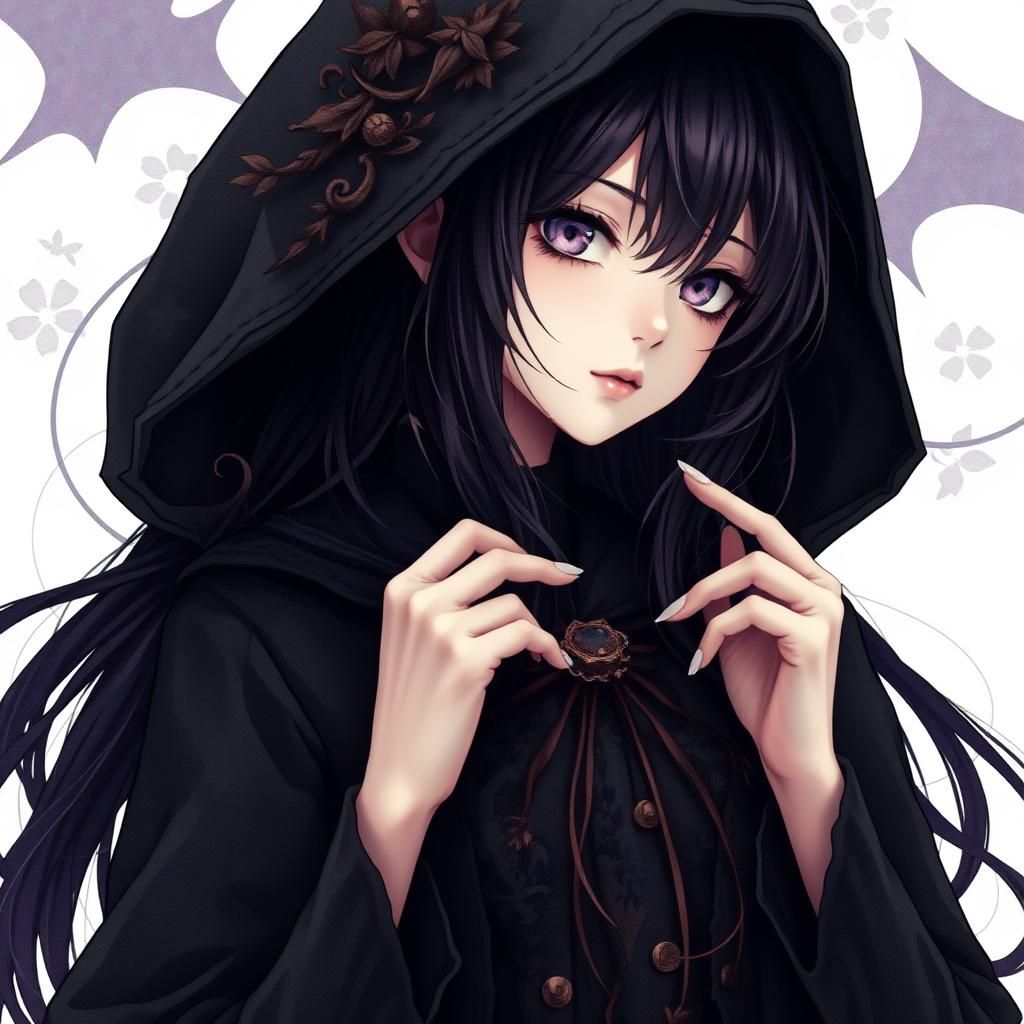Gothic woman (anime version)