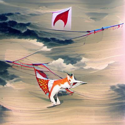 kitsune kite