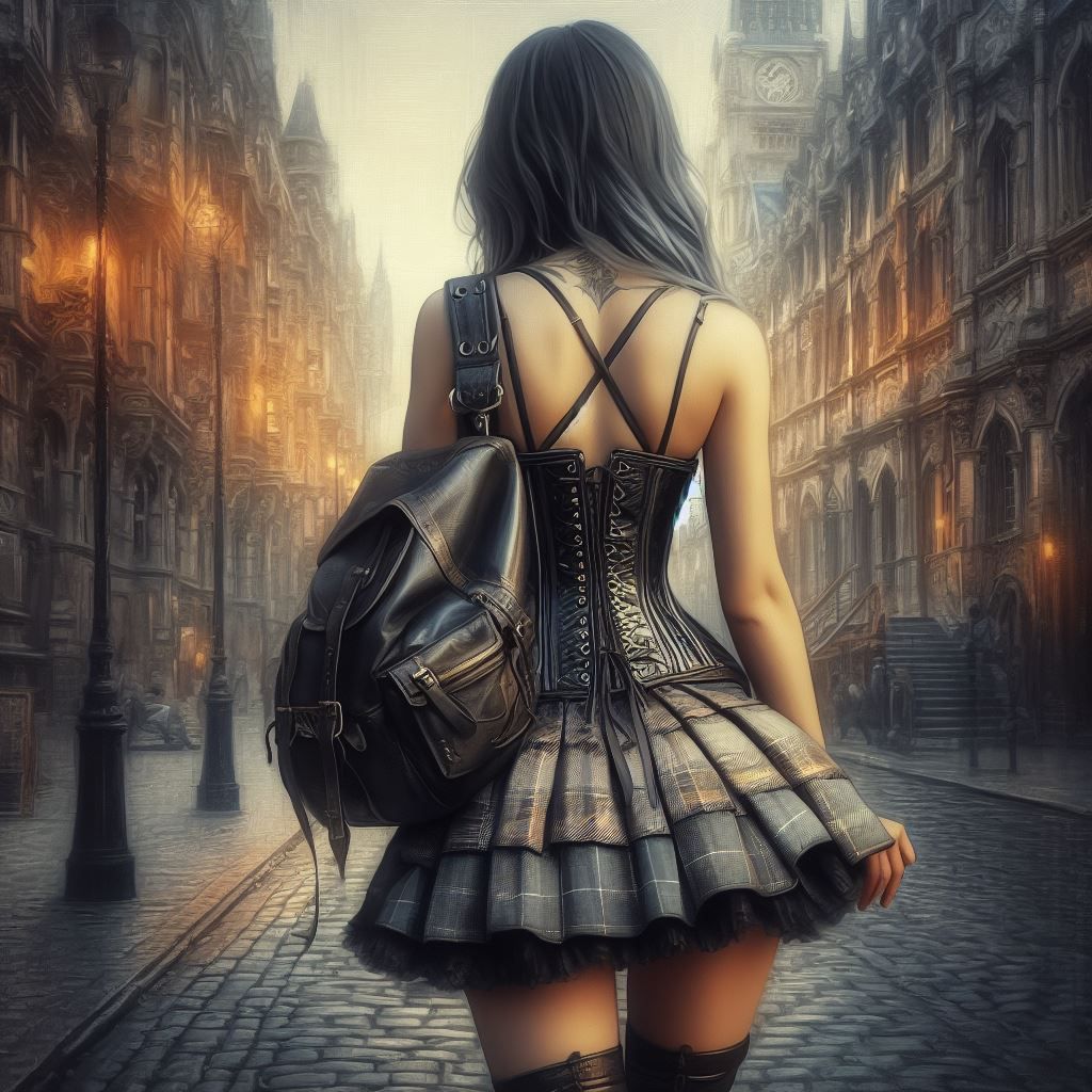 Pleated Mini About Town