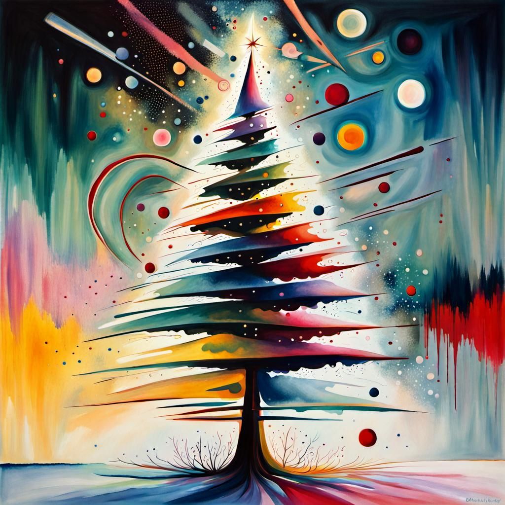 Christmas tree  by @Sarah