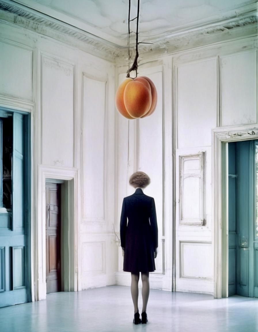 Standing in the Peach Room