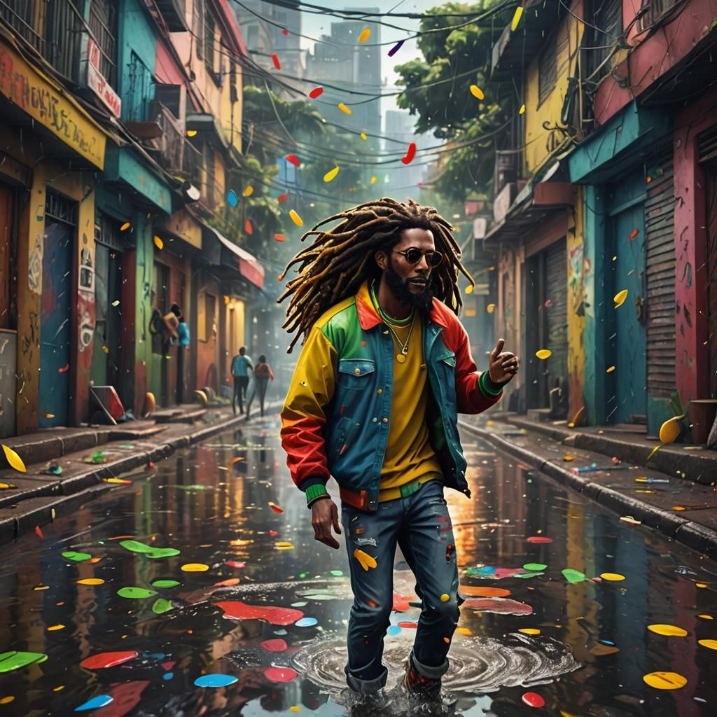 Reggae colors