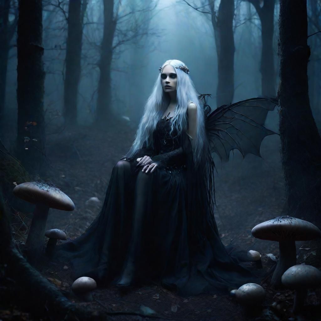 Dark fairy style of victoria frances and stefan gesell and h...