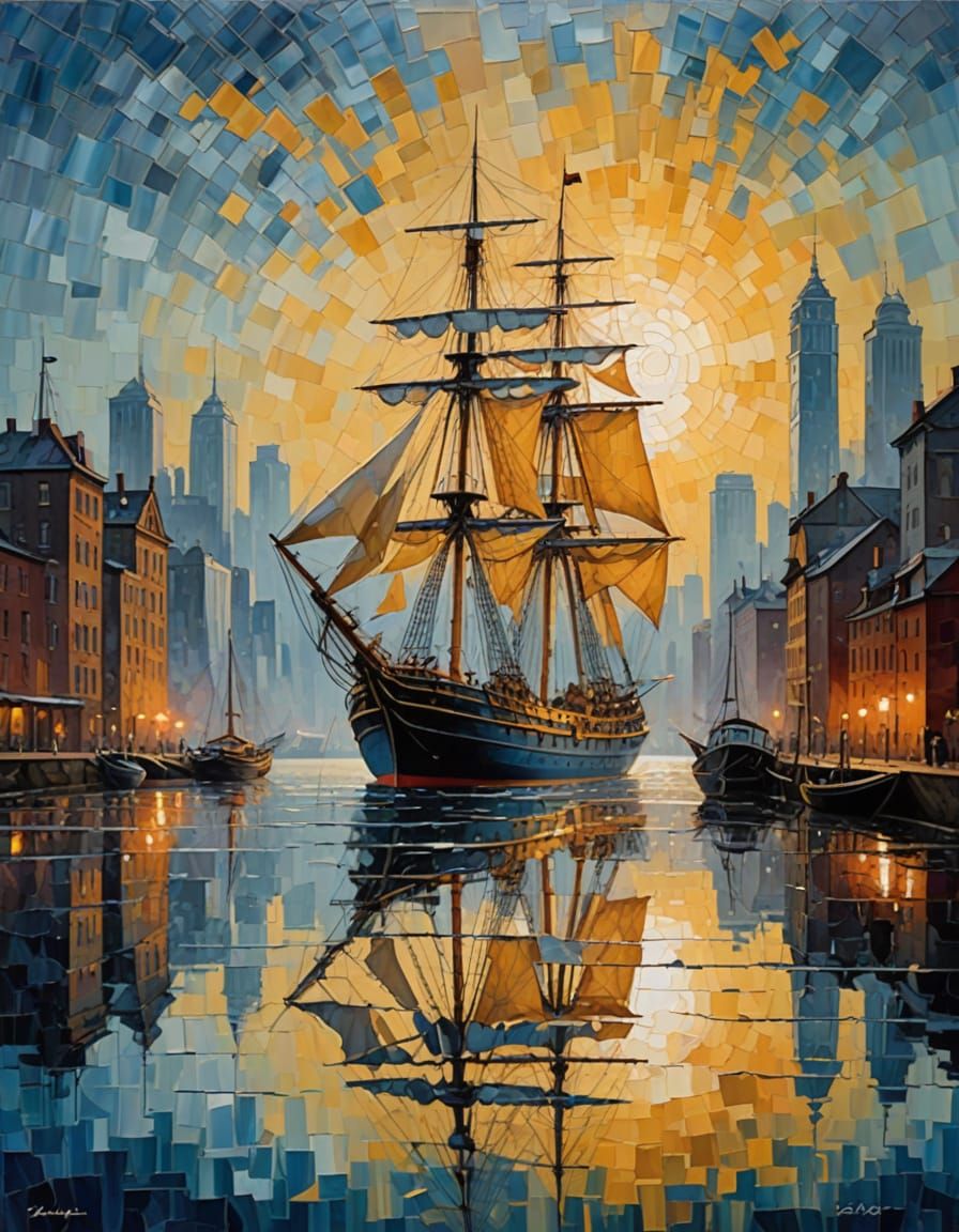 Tall Ship  by @Majica Alvarez Sanchez