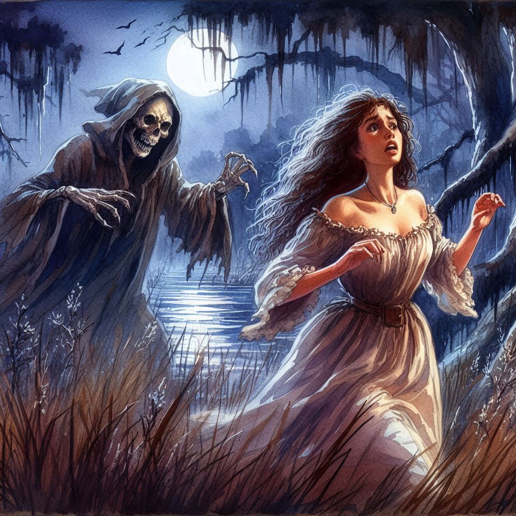 "Booger Swamp" Storybook Illustration