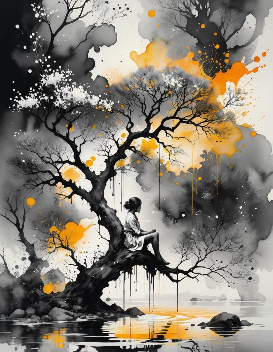 Splashes of melancholy