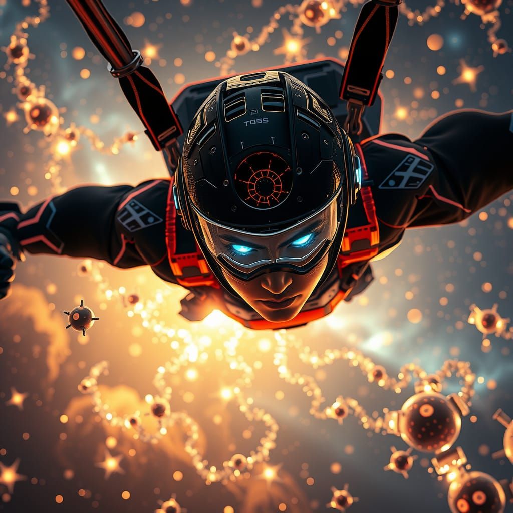 Sky diver  by @Worcestershiresauce