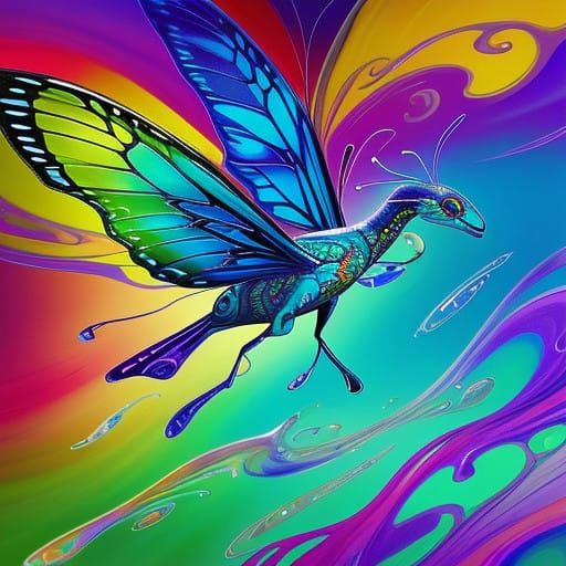 Colorful butterfly 