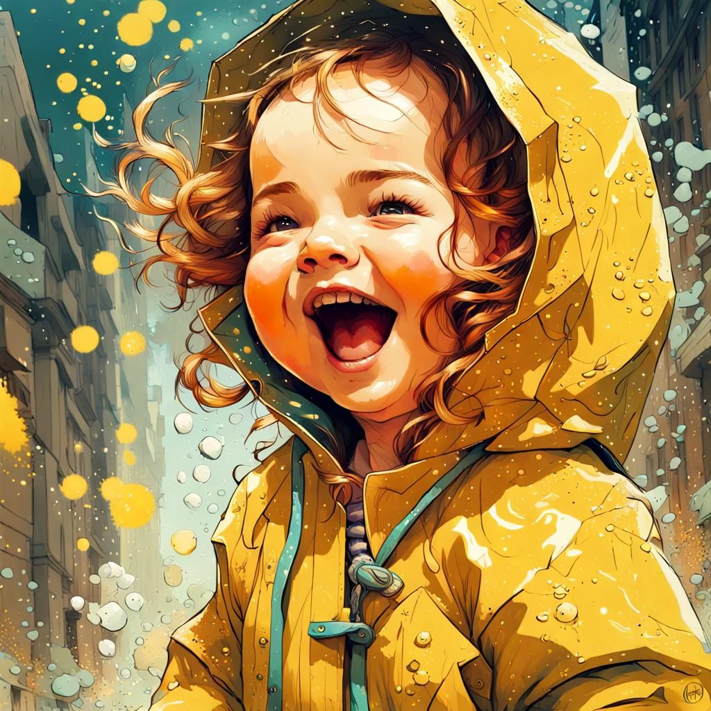 The joy of laughter  by @Arisiin