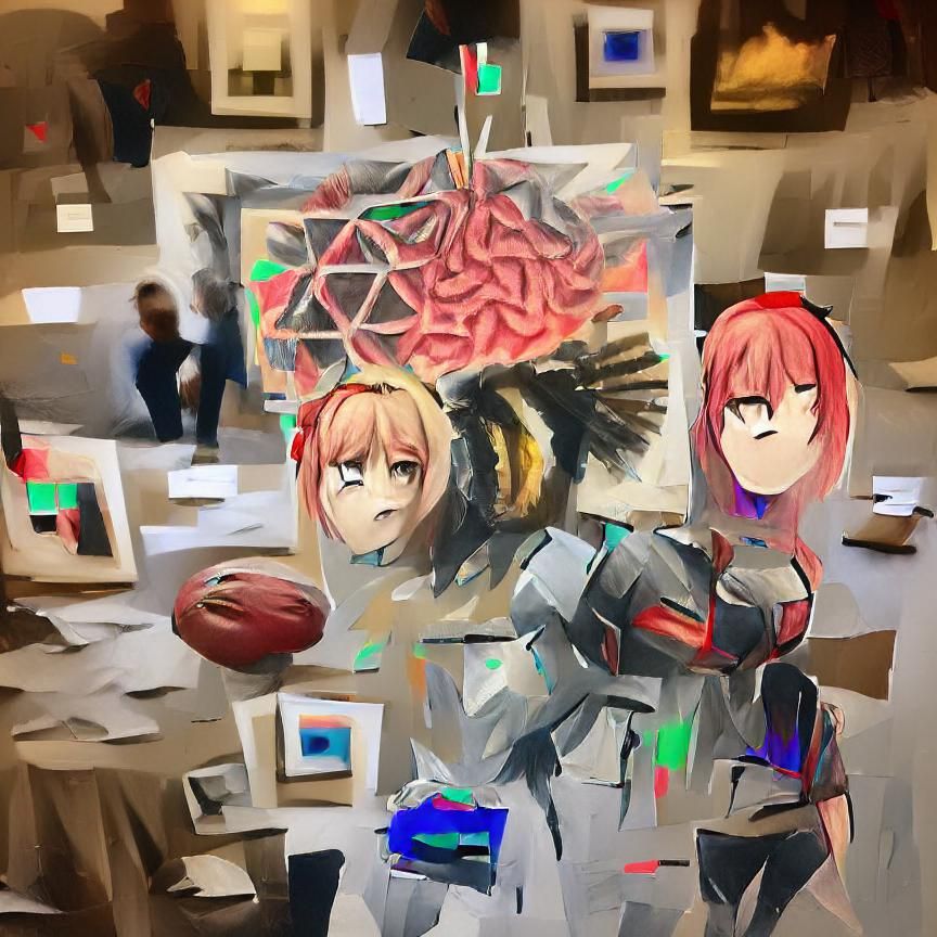 This art sucks. Throw it in the AI trash.