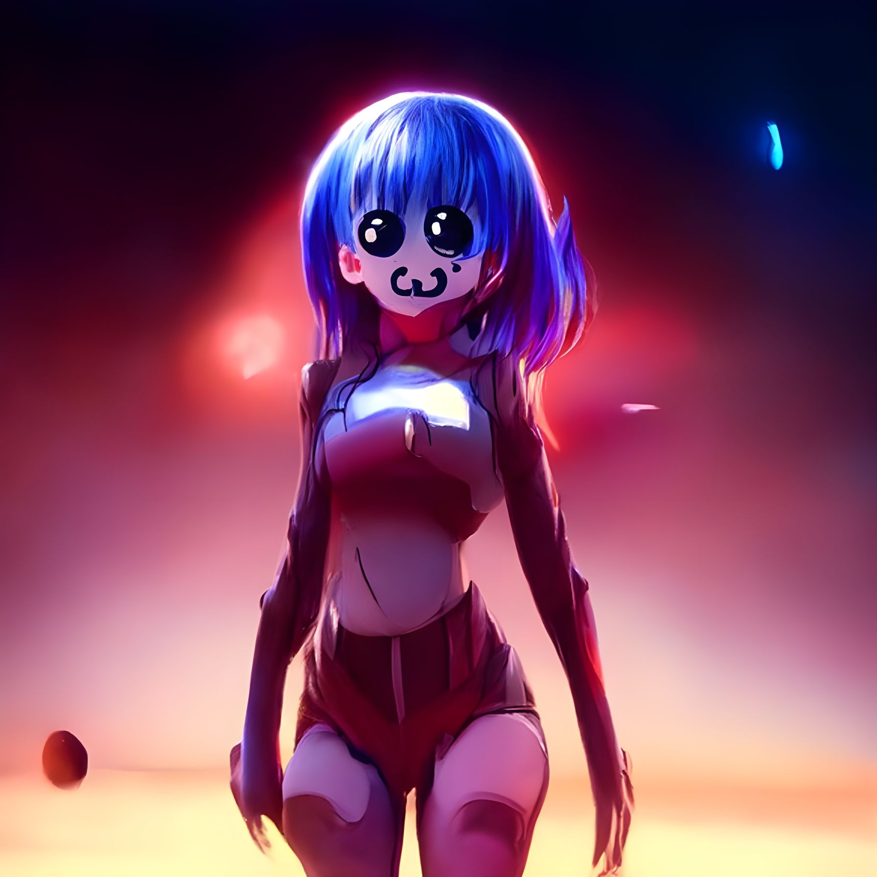 AI Anime Art - Captivating AI-Generated Girl