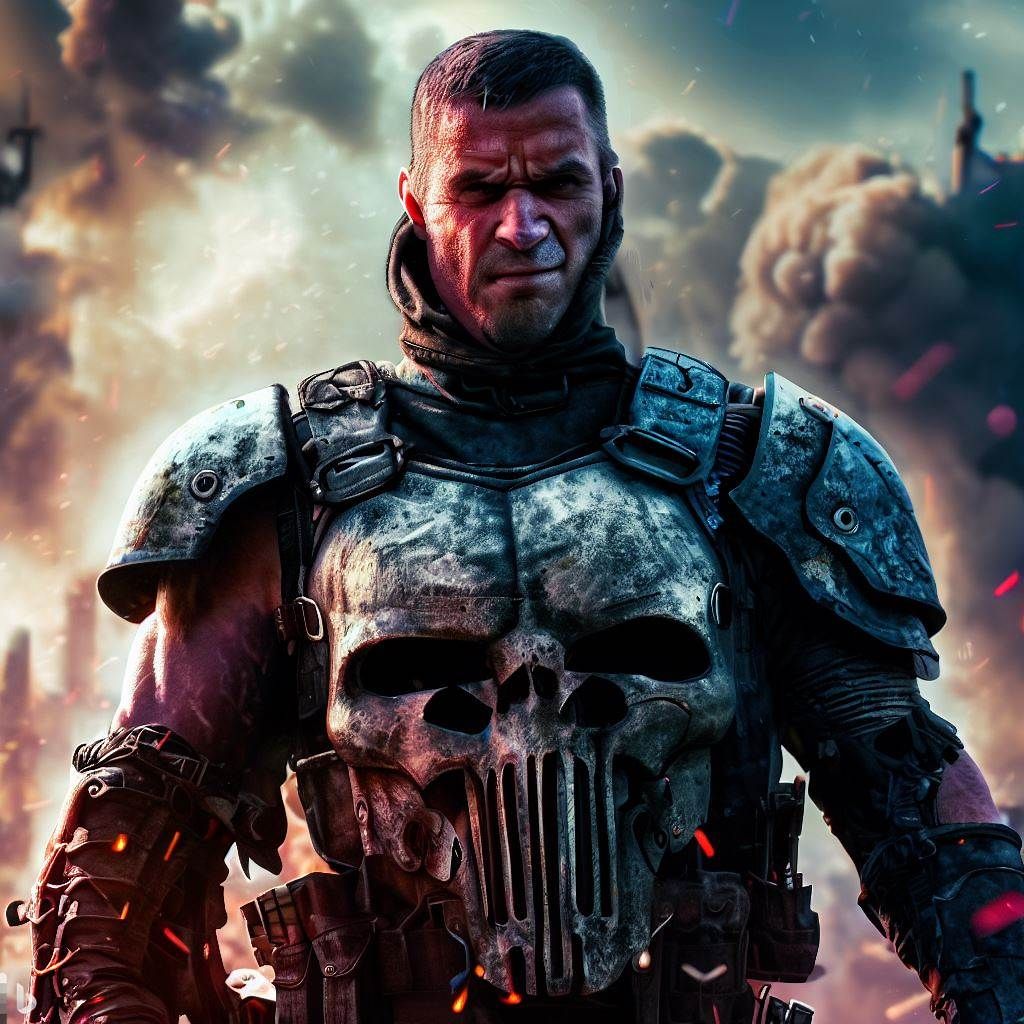 Punisher Medieval Warrior